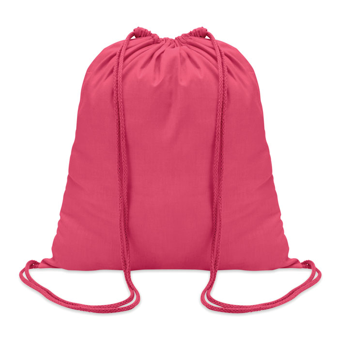 COLORED - Katoenen rugzak - Fuchsia